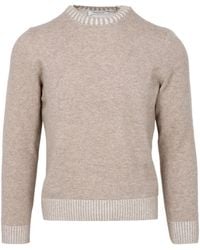 Gran Sasso - Round Neck Sweater - Lyst