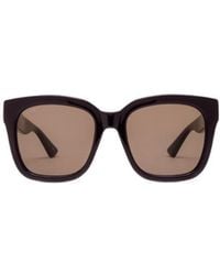 Gucci - Eyewear Square Frame Sunglasses - Lyst