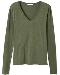 American Vintage - Long-Sleeved T-Shirt - Lyst