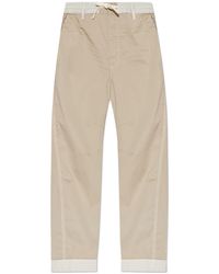 DSquared² - Drawstring Straight-Leg Trousers - Lyst