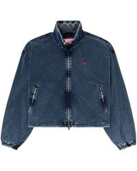 DIESEL - G-Leamer Acid-Wash Jacket - Lyst