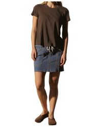 James Perse - Vintage Little Boy Cropped T-Shirt - Lyst