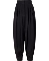 Altuzarra - Chapman Pleated Wool Tapered Pants - Lyst