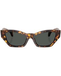 Versace - Eyewear Cat-Eye Frame Sunglasses - Lyst