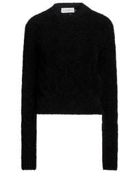 Sportmax - Solid Long Sleeve Knit Top - Lyst