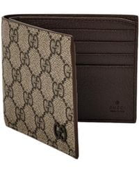 Gucci - Canvas Gg Wallet - Lyst