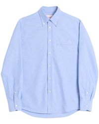 Valentino - Logo Embroidered Long-Sleeved Shirt - Lyst