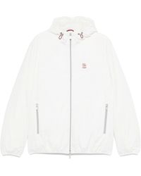 Brunello Cucinelli - Hooded Zip-Fastening Jacket - Lyst