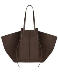 Yuzefi - Large Mochi Leather Shoulder Bag - Lyst