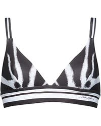 Dolce & Gabbana - Zebra-Print Bikini Top - Lyst