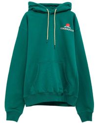 CASABLANCA - Drawstring Hoodie - Lyst