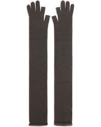 Rick Owens - Long Knit Gloves - Lyst