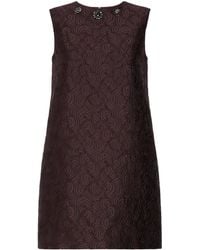 Max Mara - Vicolo Crystal-Embellished Jacquard Mini Dress - Lyst