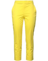 MAX&Co. - Solid Stretch Twill Pants - Lyst