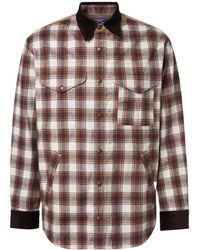 Junya Watanabe - Plaid Shirt-Style Casual Jacket - Lyst