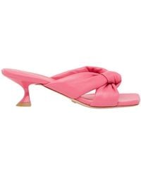 Stuart Weitzman - Square Toe High-Heeled Sandals - Lyst
