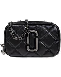 Marc Jacobs - The Quilted Leather Chain Snapshot Bag - Lyst