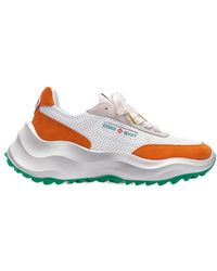 CASABLANCA - Atlantis Perforated Lace-Up Sneakers - Lyst