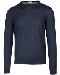 Fedeli - Long-Sleeved Crewneck Jumper - Lyst