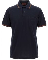Gucci - Chest-Pocket Polo Shirt - Lyst