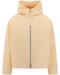 Jil Sander - Padded Zipped Down Jacket - Lyst