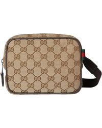 Gucci - Gg Canvas Mini Bag, Gg Canvas - Lyst