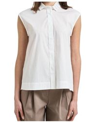Peserico - Sleeveless Shirt - Lyst