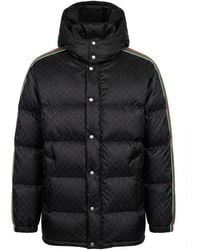 Gucci - Jumbo Gg Hooded Jacket - Lyst