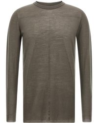 Rick Owens - Long Sleeve Crewneck Jumper - Lyst
