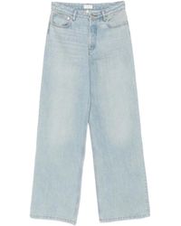 A.P.C. - Elisabeth Wide-Leg Jeans - Lyst