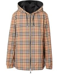 Burberry - Vintage Checked Reversible Jacket - Lyst