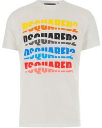 DSquared² - Logo Printed Crewneck T-Shirt - Lyst