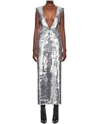 16Arlington - Ares Sequined Midi Dress - Lyst