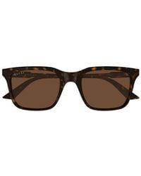 Gucci - Eyewear Rectangle Frame Sunglasses - Lyst