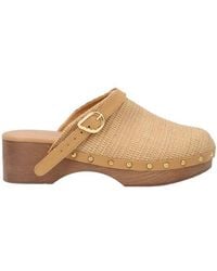 Ancient Greek Sandals - Classic Studded Buckle Clogs - Lyst