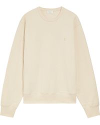 Saint Laurent - Round-Neck Sweatshirt - Lyst