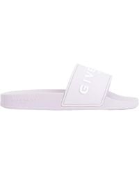 Givenchy - Logo Detailed Slides - Lyst