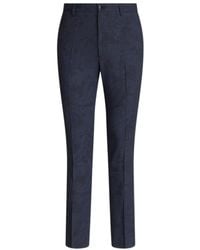 Etro - Straight Leg Tailored Pants - Lyst