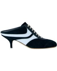 Dries Van Noten - Heeled Lace Up Mules - Lyst