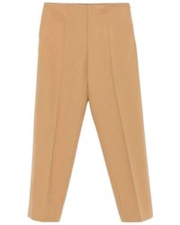Dries Van Noten - Gabardine Straight Pants - Lyst