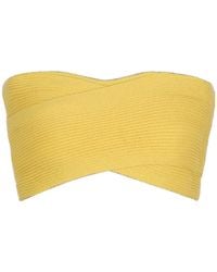 Balmain - Tube-Knit Bra Top - Lyst