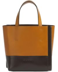 Marni - North South Structured Tote Bag - Lyst