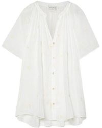 forte_forte - Buttoned Floral Shirt - Lyst