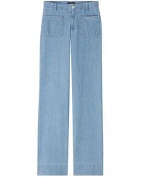 A.P.C. - Emilie High-Waist Straight-Leg Jeans - Lyst