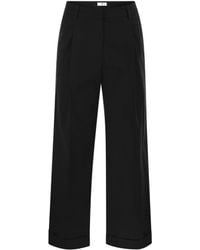 Pt Pantaloni - Pt Torino Cropped Wide-Leg Pants - Lyst