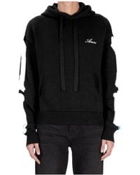 Amiri - Knit Bones Hoodie - Lyst