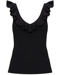 Zimmermann - Fine-Ribbed Top - Lyst