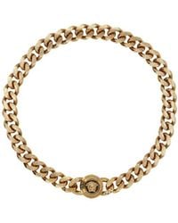Versace - Medusa Chain Necklace - Lyst