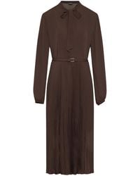 Tom Ford - Pleated Long Shirt Dress - Lyst