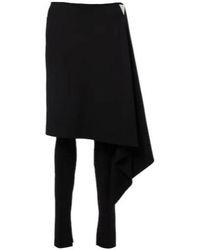 The Attico - Draped Slim Pants - Lyst